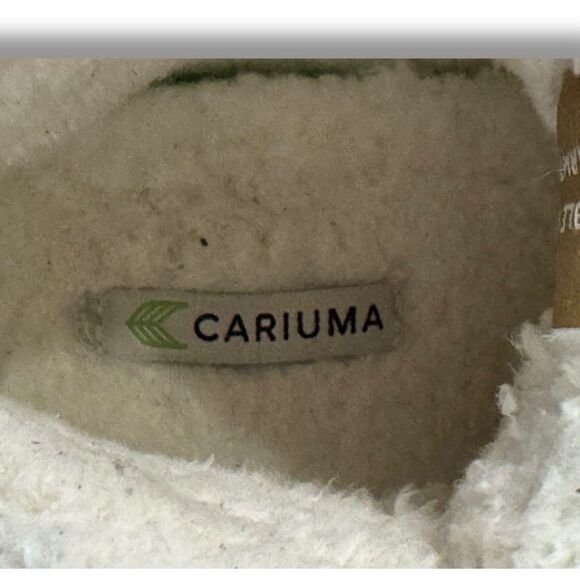 Cariuma OCA High Top Suede Sneaker Camel Lined Men’s Sz 6.5 / Women’s Sz 8 - Picture 9 of 11